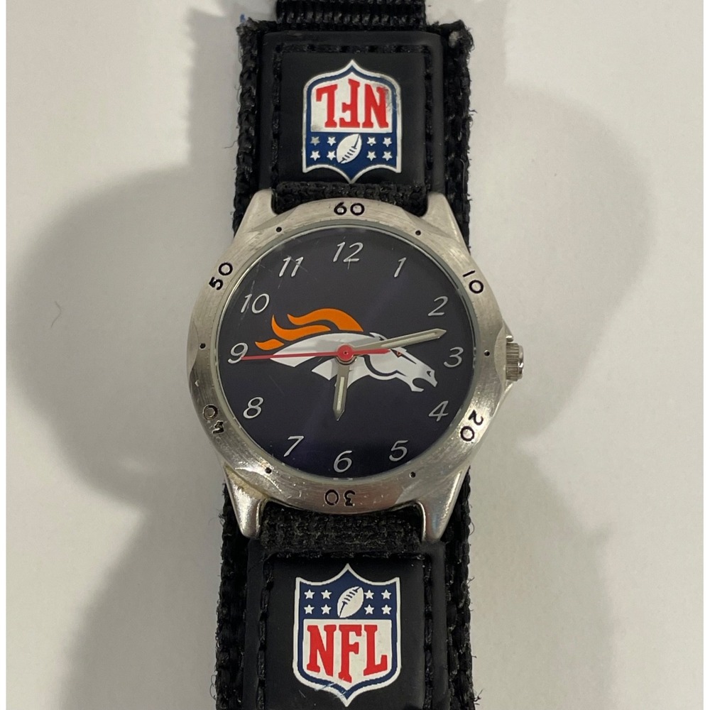 NFL Denver Broncos Youth Boys/Girls Rookie Watch by Game Time – NEW BATTERY